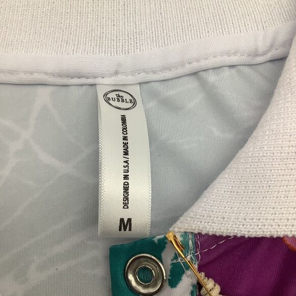 The Bubble Womens Becca Polo‎ Tank Top Size Medium NWT - Picture 8 of 9